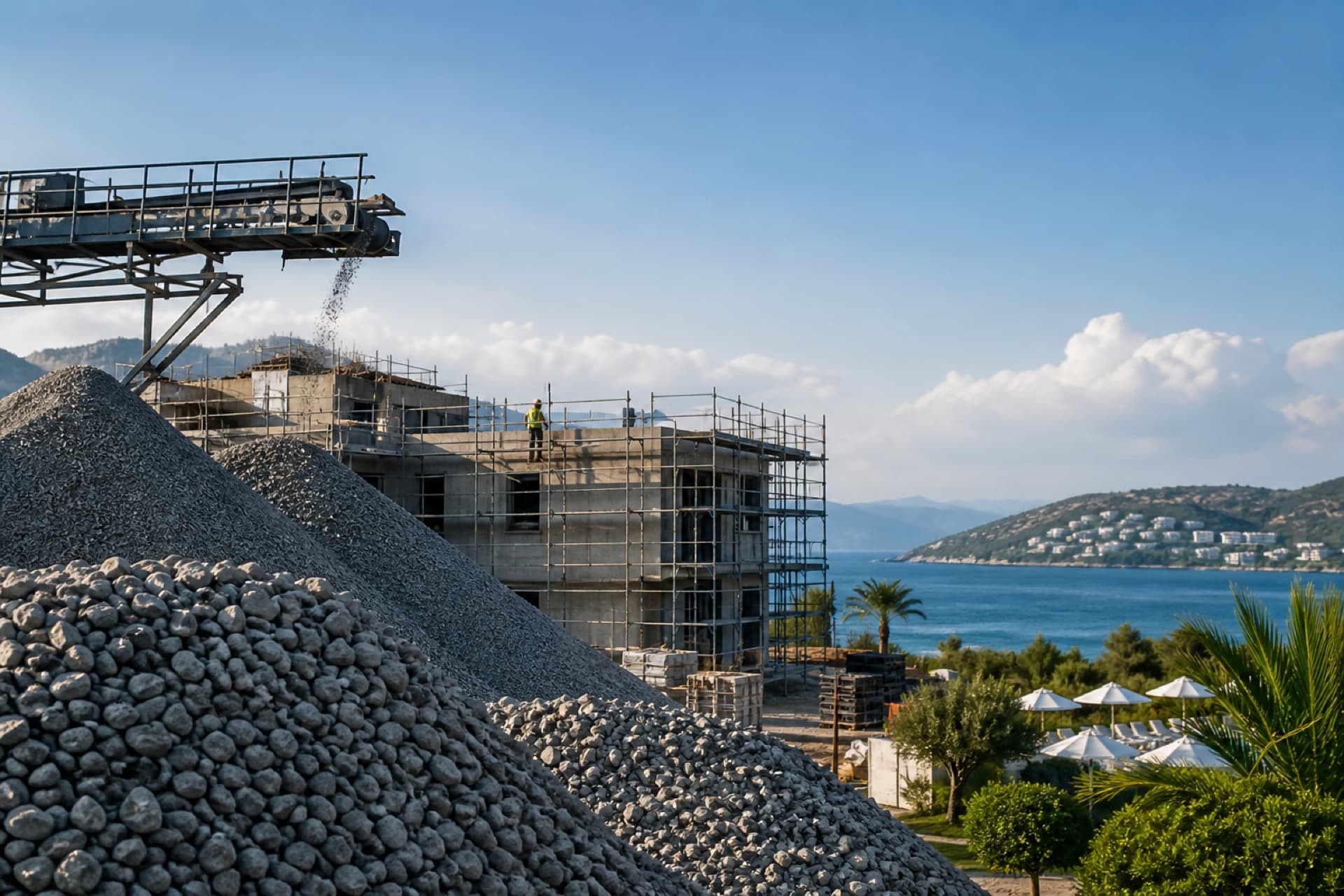 Madencilik, inşaat ve turizm faaliyetleri